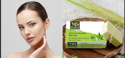 Glance Organic Handmade Aloe Vera Soap
